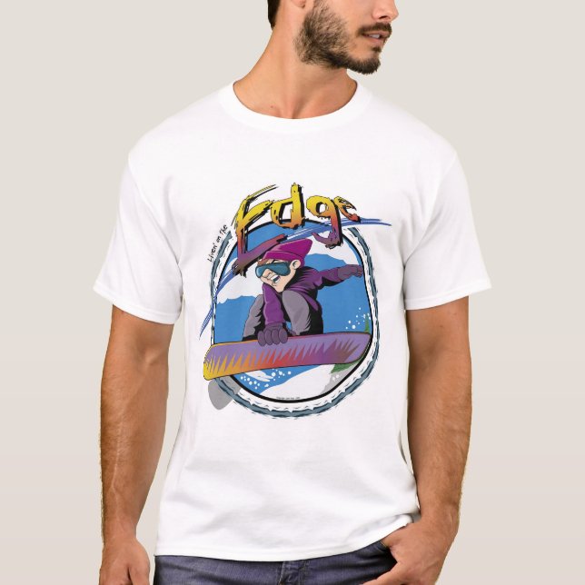 T-shirt liven na borda (Frente)