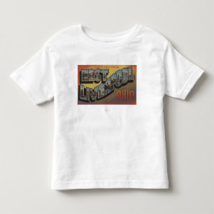 T-shirt Liverpool do leste, Ohio - grandes cenas da letra