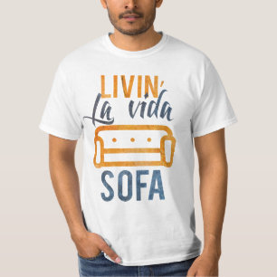 T-shirt Livin' la vida sofa