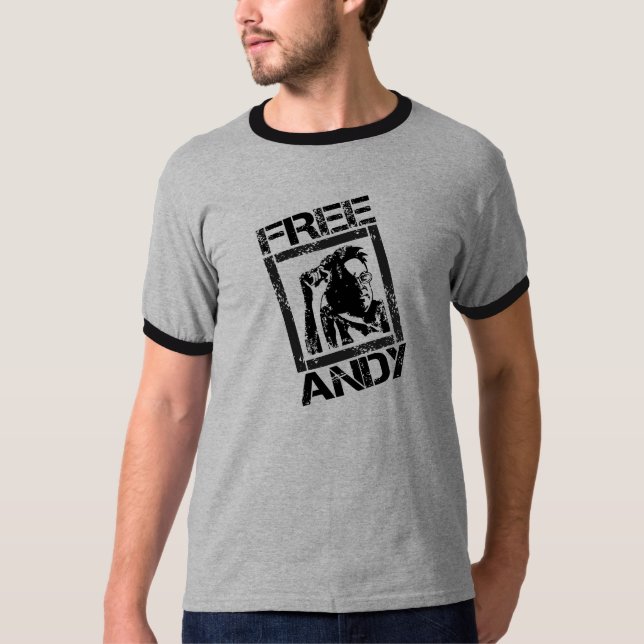 T-shirt LIVRE de ANDY (Frente)