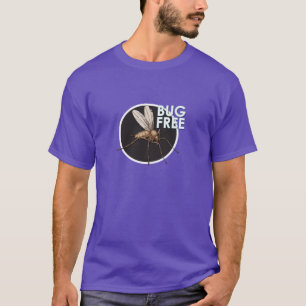 T-shirt Livre de insetos - Camisa-T básica e escura mascul