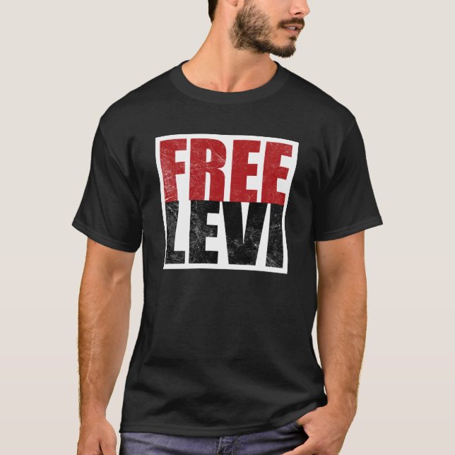 T-shirt livre de Levi (Frente)