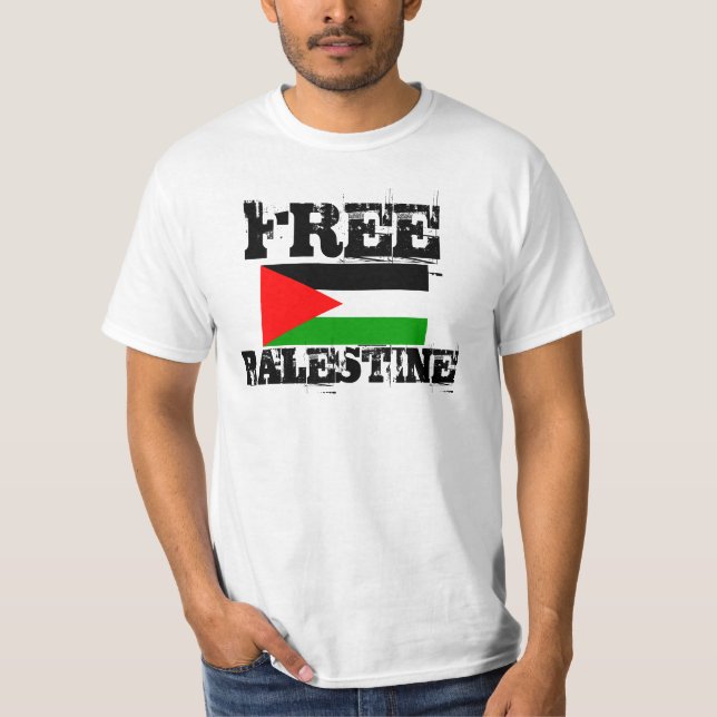 T-shirt LIVRE de PALESTINA (Frente)