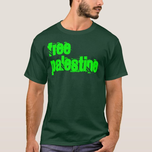 T-shirt livre de Palestina (Frente)
