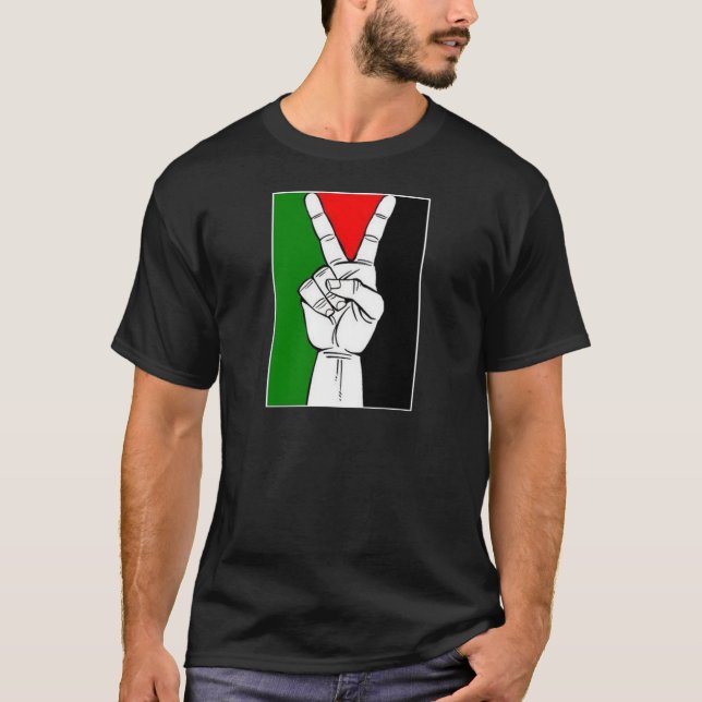 T-shirt livre de Palestina (Frente)