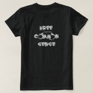 T-Shirt Livre de Sentido Comum