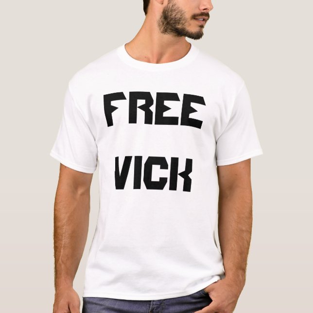 T-shirt LIVRE de VICK (traseiro) (Frente)