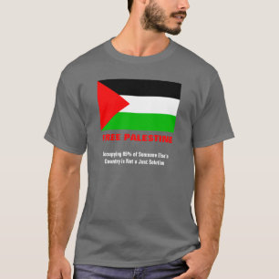 T-shirt livre do cinza de carvão vegetal de