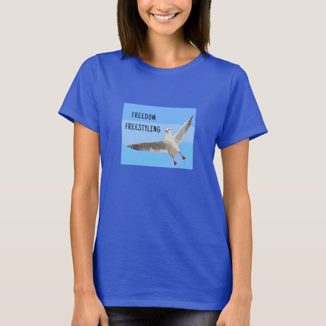 T-Shirt Livre (escuro) (Frente)