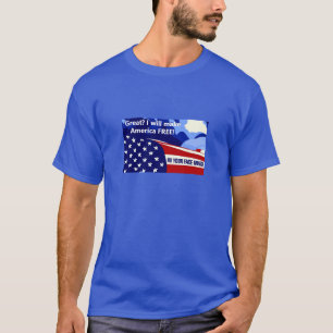 T-Shirt Livre Novamente (escuro)