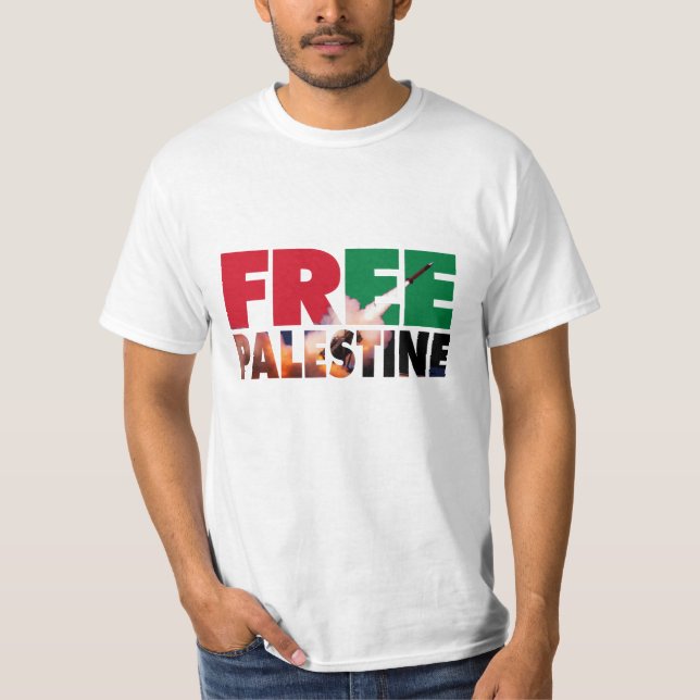 T-Shirt Livre Palestina (Frente)