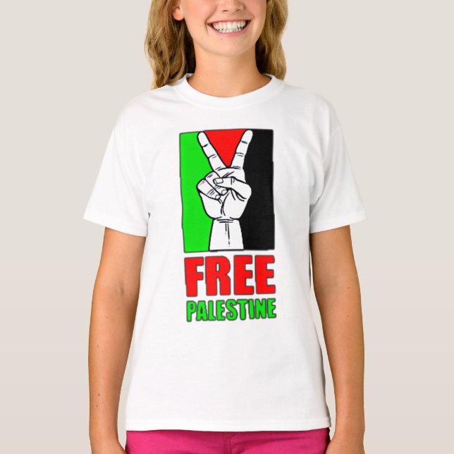 T-Shirt Livre Palestina (Frente)