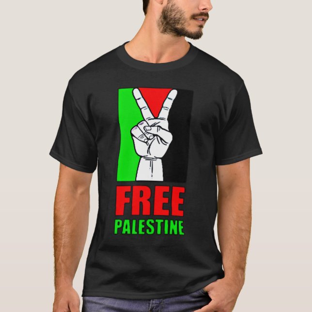 T-Shirt Livre Palestina (Frente)