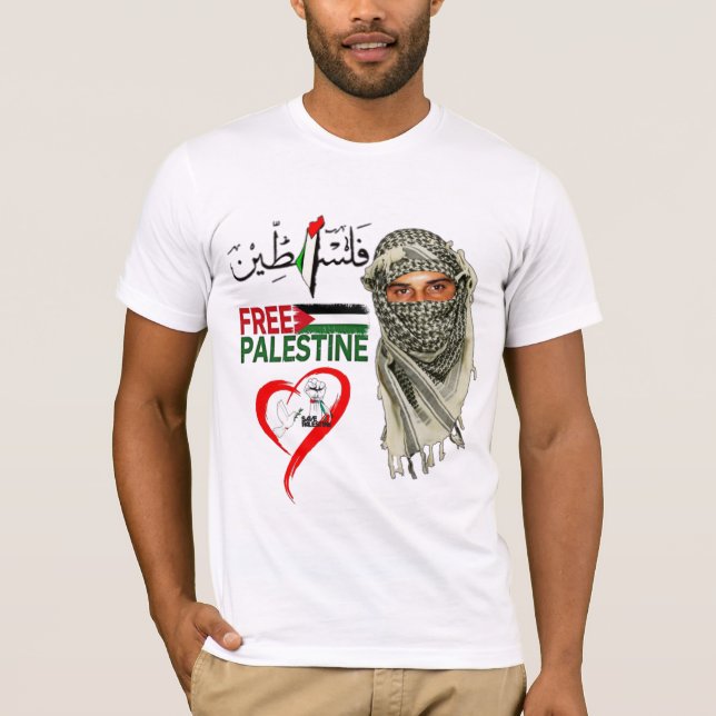 T-Shirt Livre Palestina (Frente)