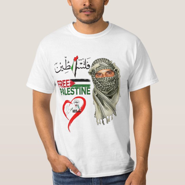 T-Shirt Livre Palestina (Frente)