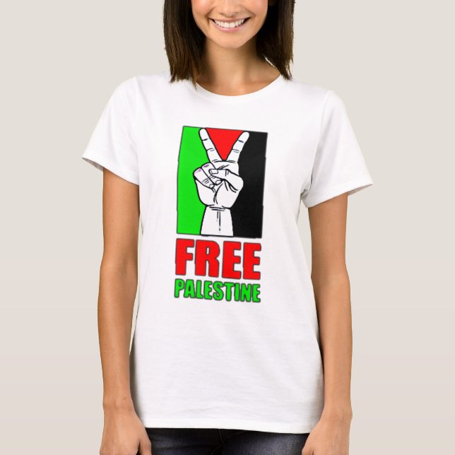 T-Shirt Livre Palestina (Frente)