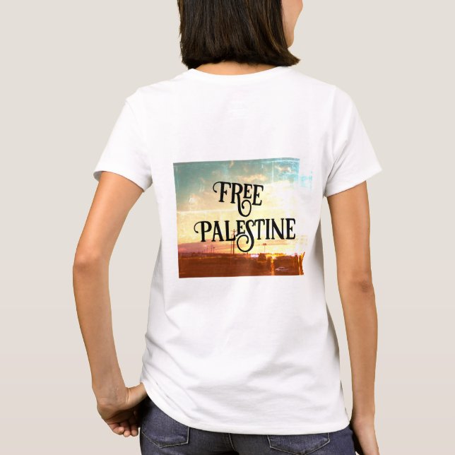 T-Shirt Livre Palestina (Verso)