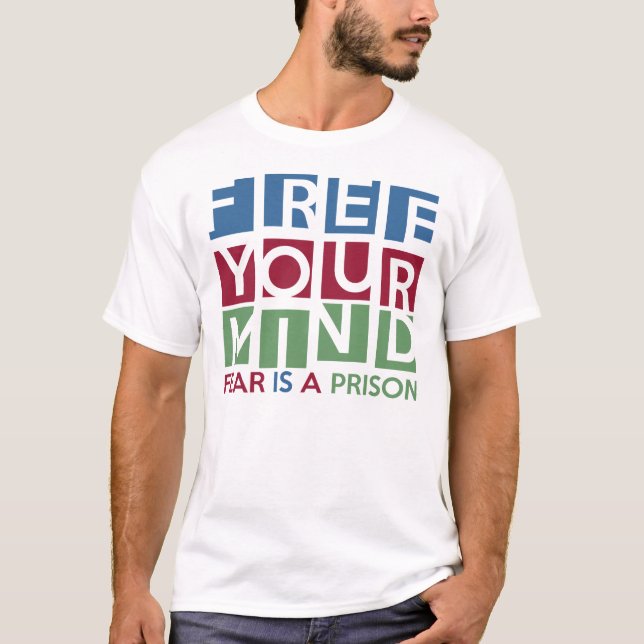 T-shirt Livre sua mente (Frente)