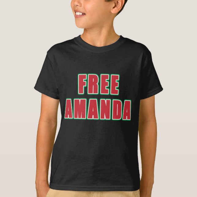 T-shirt LIVRES de AMANDA, botões, hoodies (Frente)