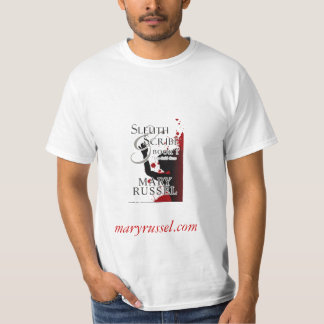 T-shirt Livro 1 do sabujo & do escrevente o cobrir do caso