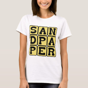 T-shirt Lixa, Ferramenta do Trabalhador de Madeira