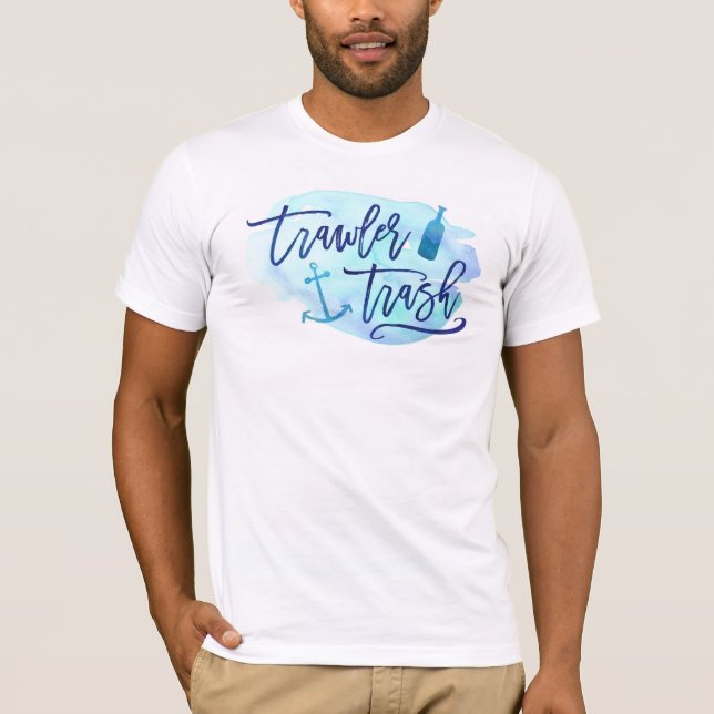 T-shirt Lixo da traineira (Frente)