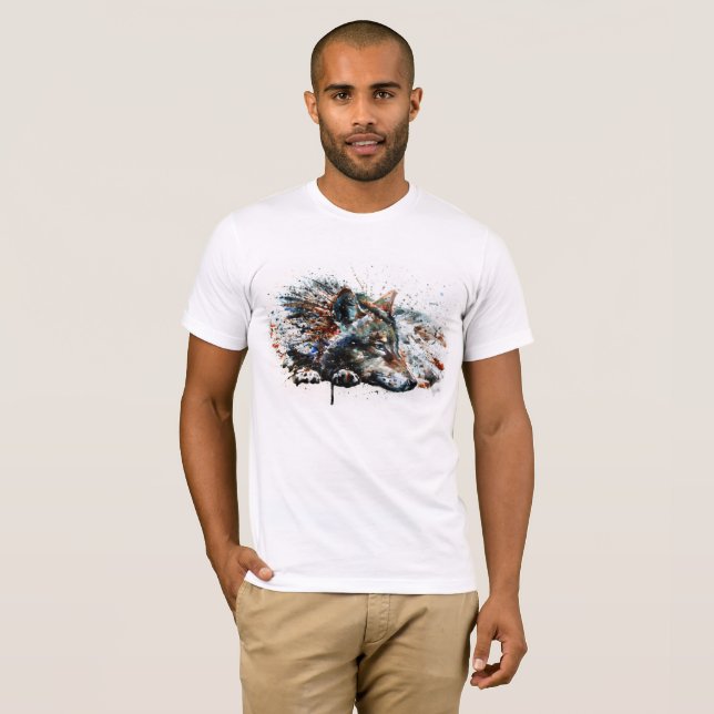T-shirt Lobo (Frente Completa)