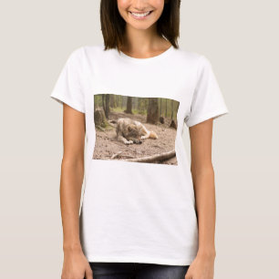 T-shirt Lobo Animal Paz Amor Natureza Selvagem