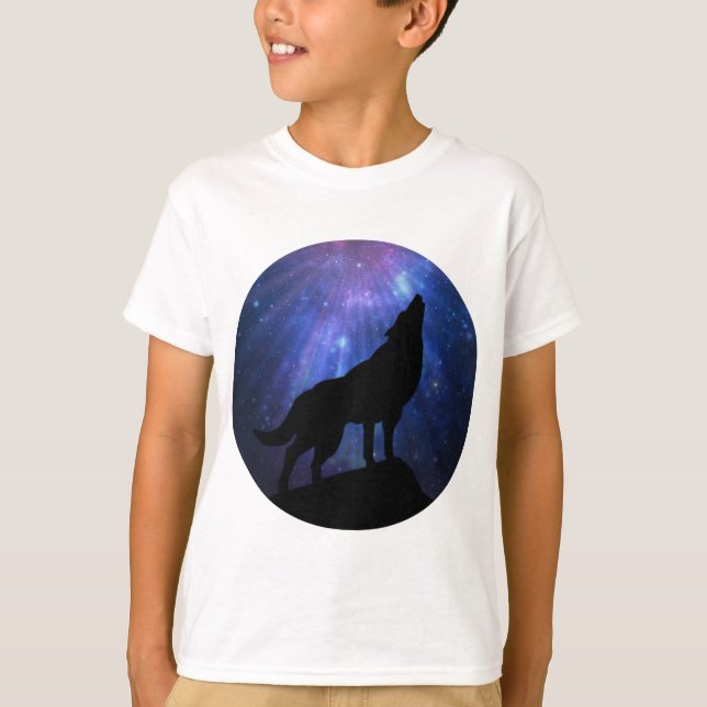 T-shirt Lobo Celestial (Frente)