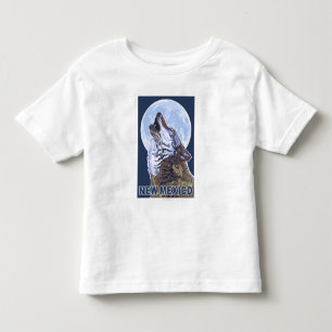 T-shirt Lobo cinzento HowlingNew México