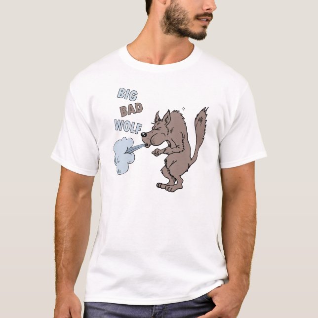T-shirt Lobo mau grande (Frente)