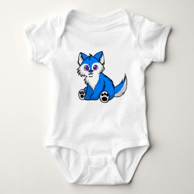 T-shirt Lobo Onsie de Chibi (Frente)
