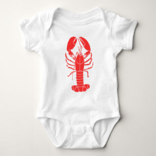 T-shirt LOBSTER! bebê é uma peça