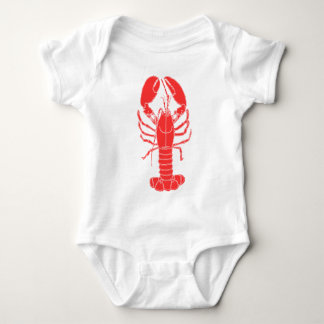 T-shirt LOBSTER! bebê é uma peça