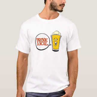 T-shirt Local. da bebida