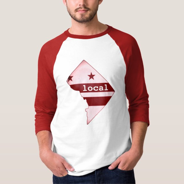 T-shirt Local do Washington DC (Frente)