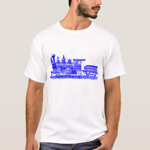 T-shirt Locomotiva 02 - Azul