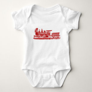 T-shirt Locomotiva 02 - Vermelho Rubi