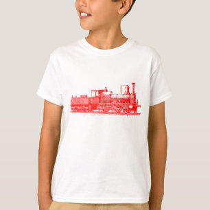 T-shirt Locomotiva - Vermelho
