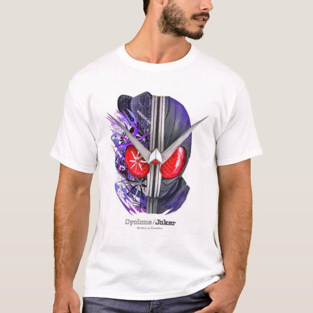 T-SHIRT LOGO KAMEN RIDER JOKER (Frente)