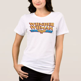 T-shirt Logotipo 2 da Mulher Maravilha