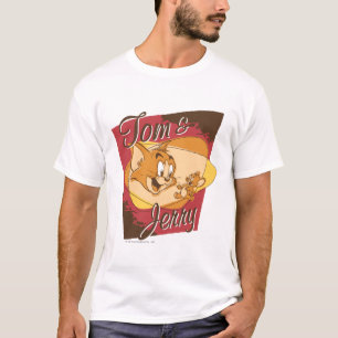 T-shirt Logotipo 2 do Tom e do Jerry