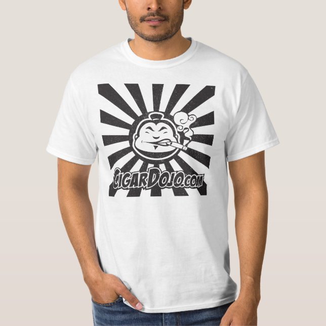 T-shirt Logotipo afligido do Dojo (Frente)