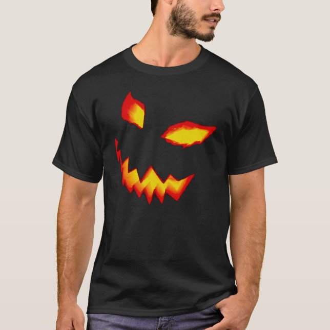 T-shirt logotipo brutal da abóbora (Frente)
