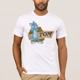 T-shirt Logotipo da atitude de Tom