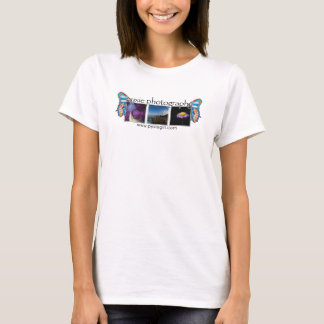 T-shirt logotipo da foto da fotografia do pyxie - b