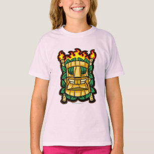 T-shirt Logotipo da ilha do mistério da equipe
