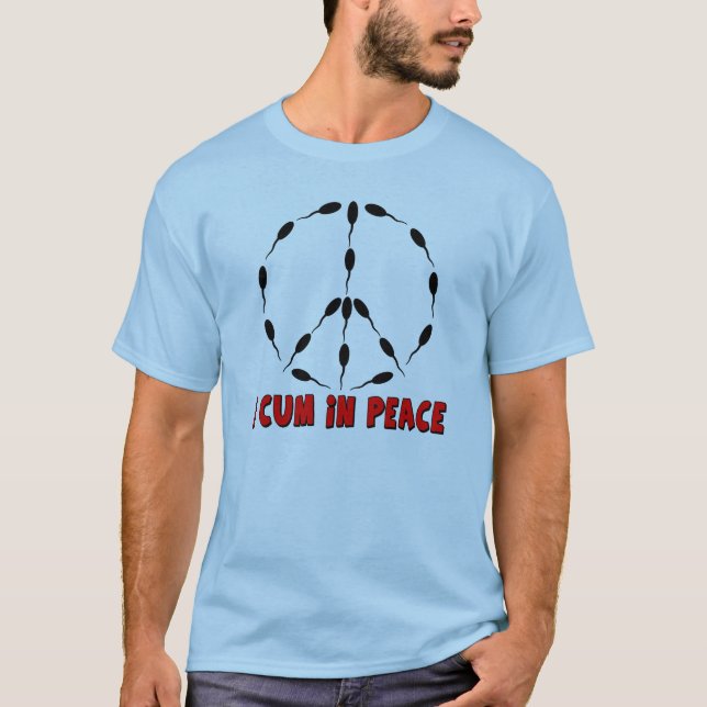 T-shirt Logotipo da paz (Frente)