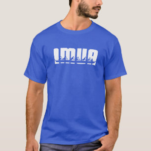 T-shirt Logotipo da raça dos homens