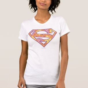 T-shirt Logotipo da Supergirl Argyle